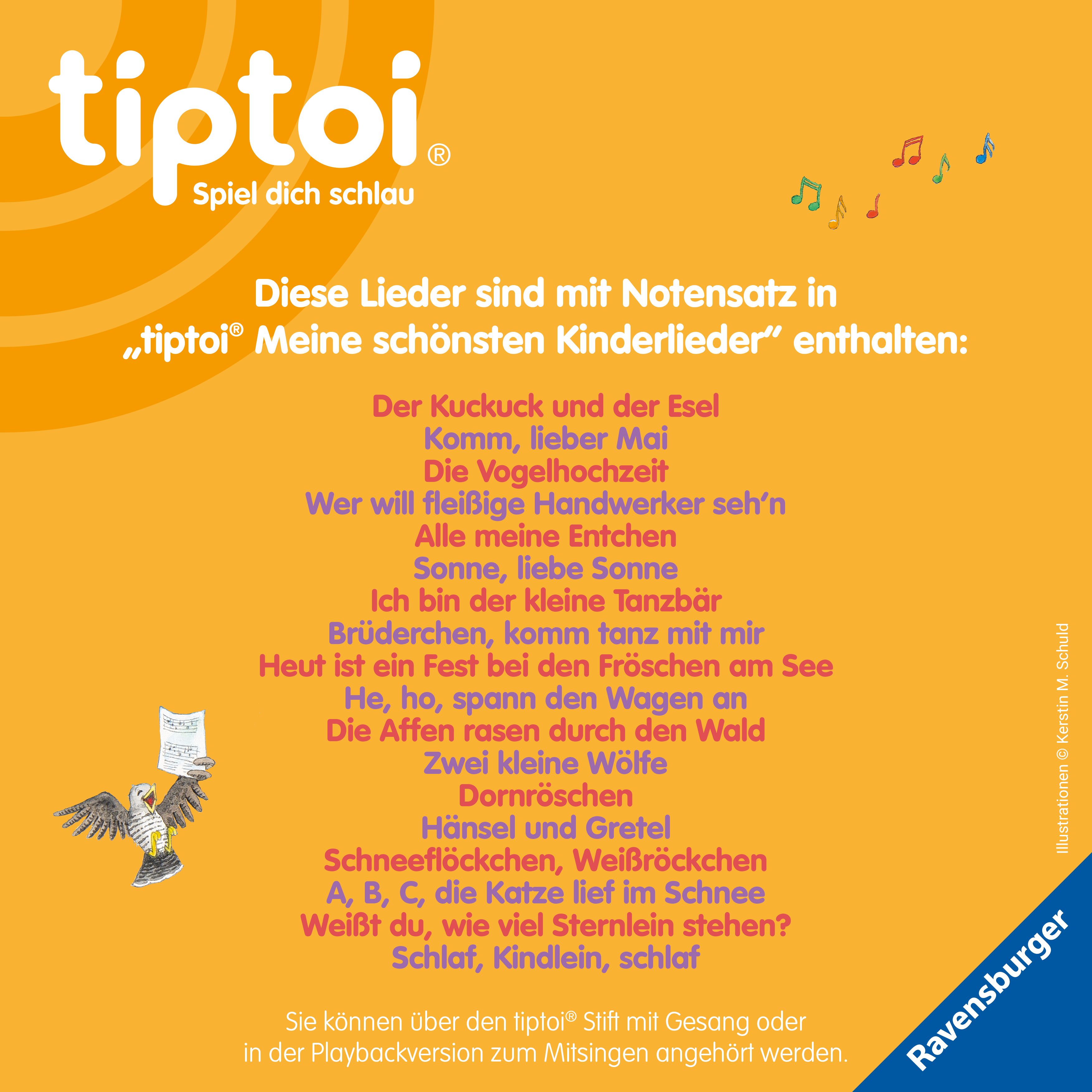 tiptoi® Liederbücher - Meine schönsten Kinderlieder (Mängelexemplar)