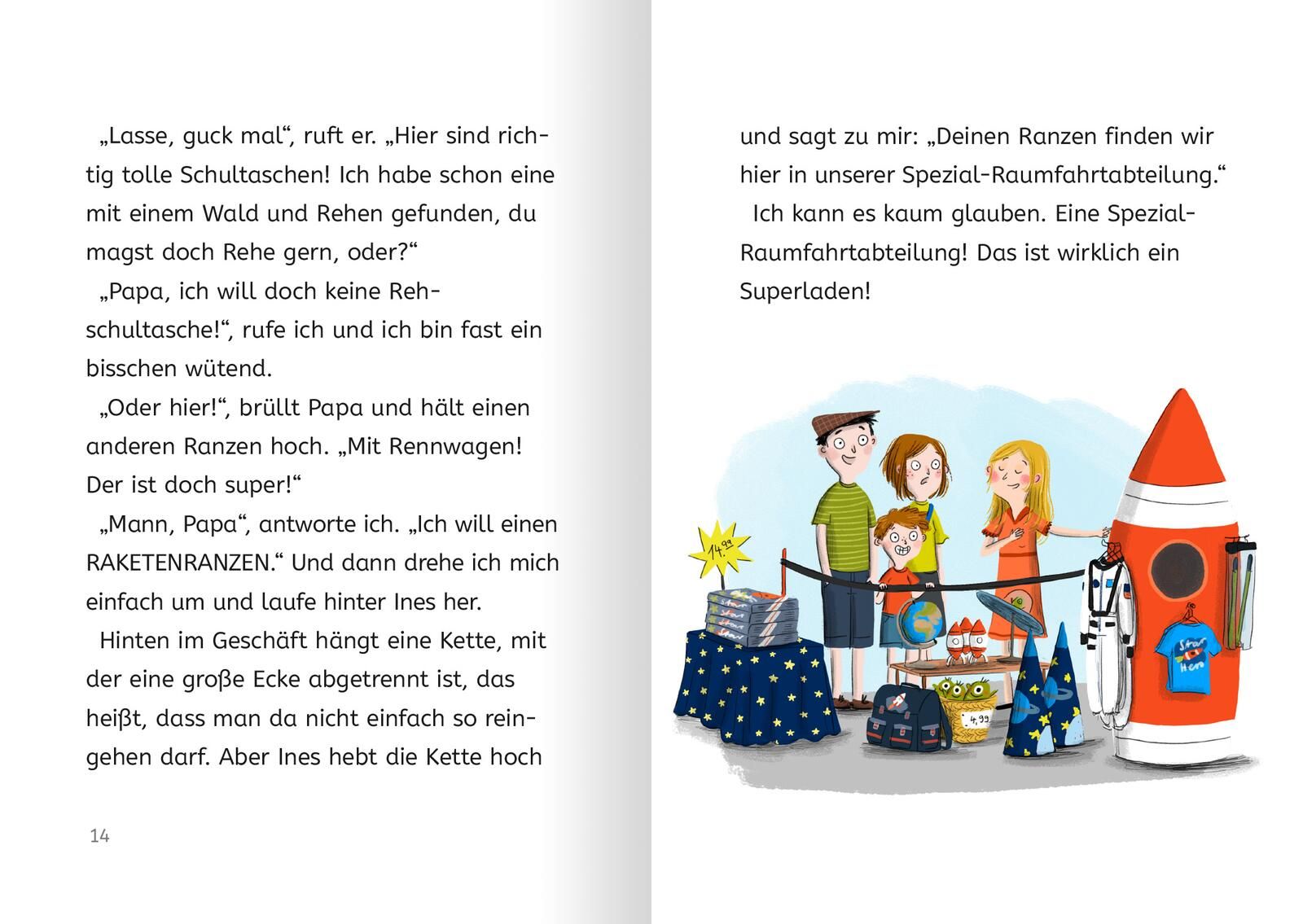 Lasse in der 1. Klasse (Lasse) (Mängelexemplar)