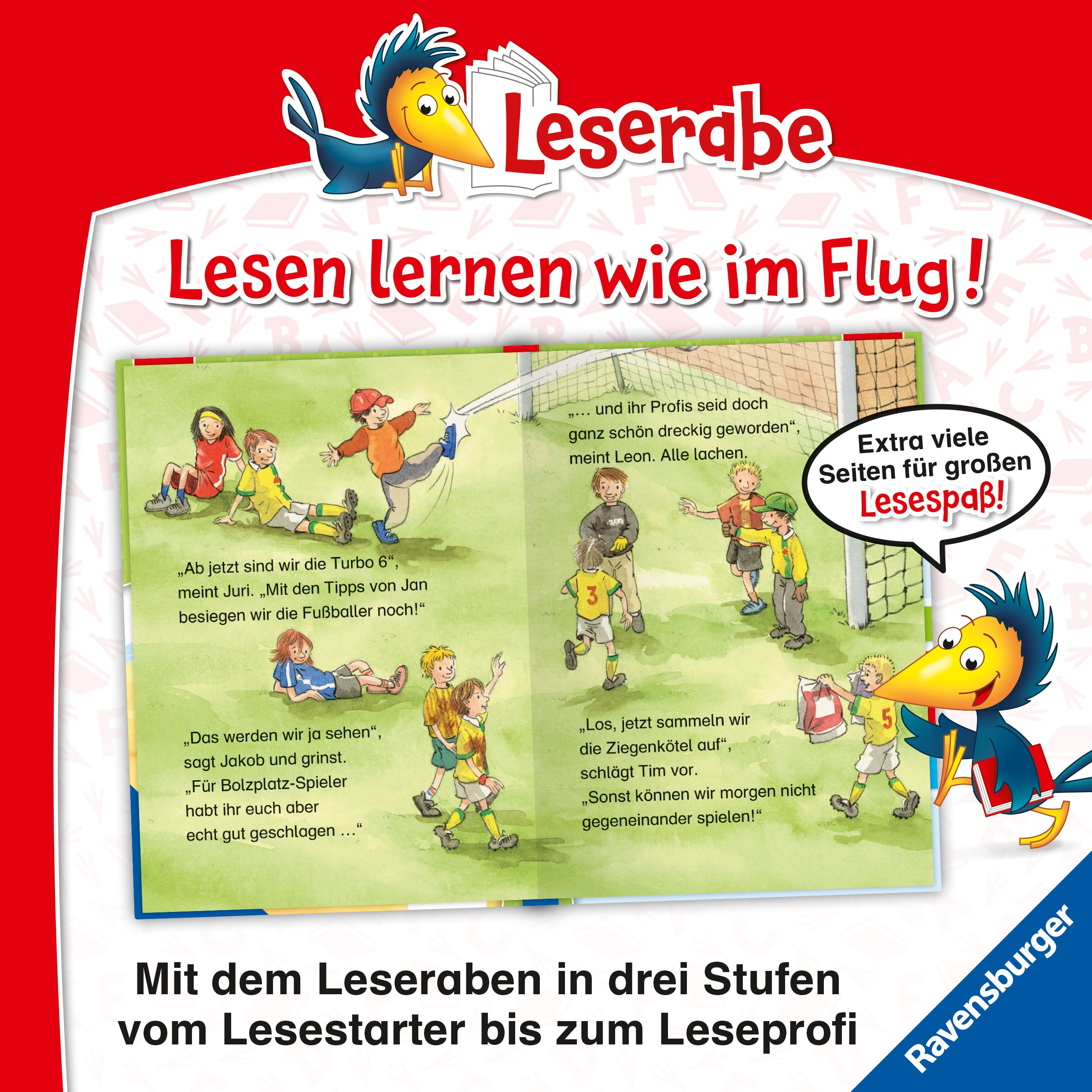 Leserabe Sonderausgaben - Spannende Erstlesegeschichten von Fußballfreunden und Piraten (Mängelexemplar)
