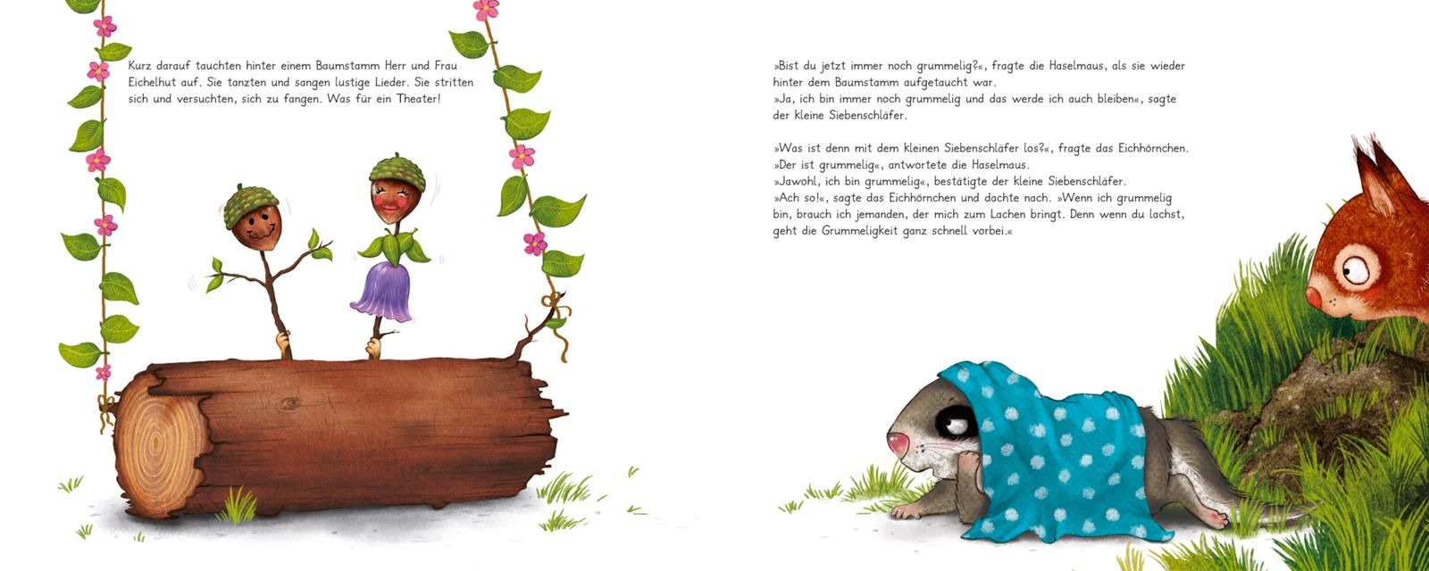 Der kleine Siebenschläfer 4: Die Geschichte vom kleinen Siebenschläfer, der den ganzen Tag lang grummelig war (Mängelexemplar)