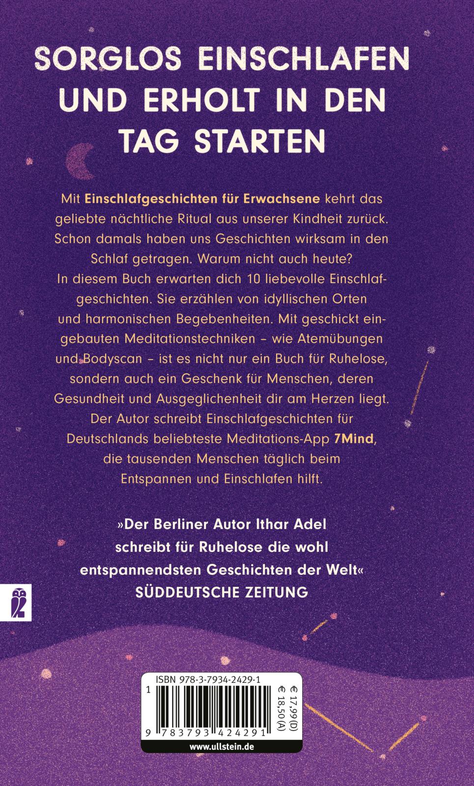 Geschichten zum Einschlafen - für Erwachsene (Mängelexemplar)