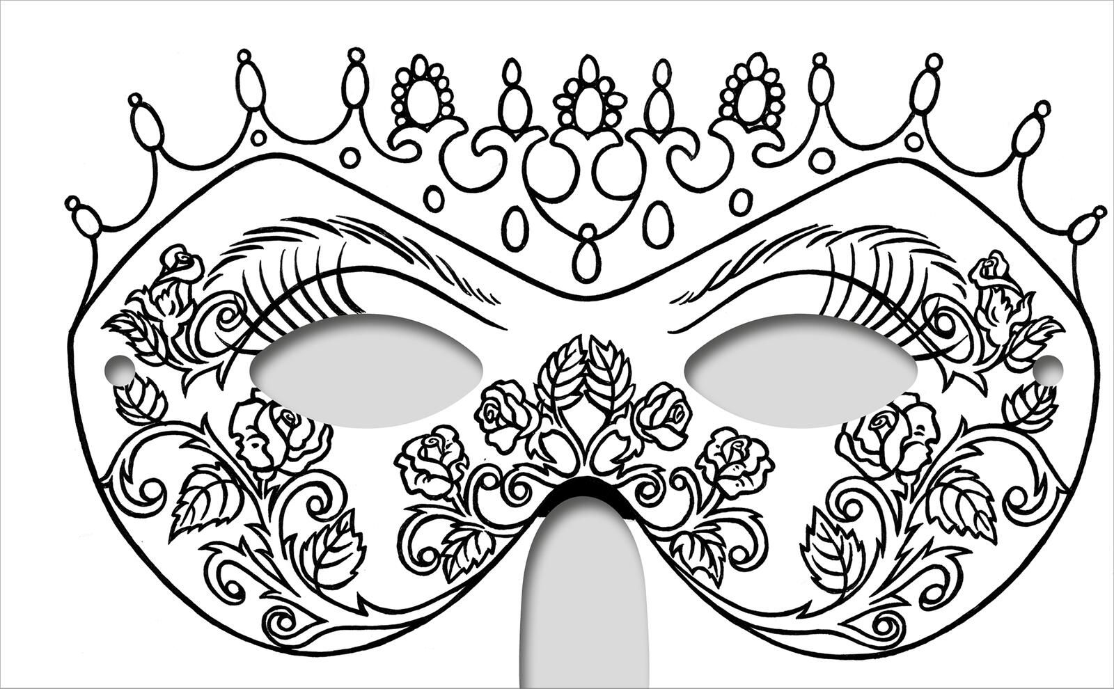Diamantmasken – Glitzerspaß