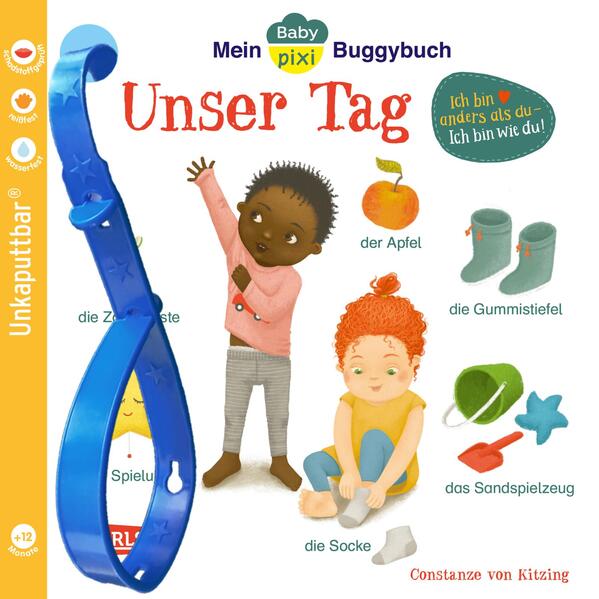 Baby Pixi (unkaputtbar) 146: Mein Baby-Pixi-Buggybuch: Unser Tag (Mängelexemplar)