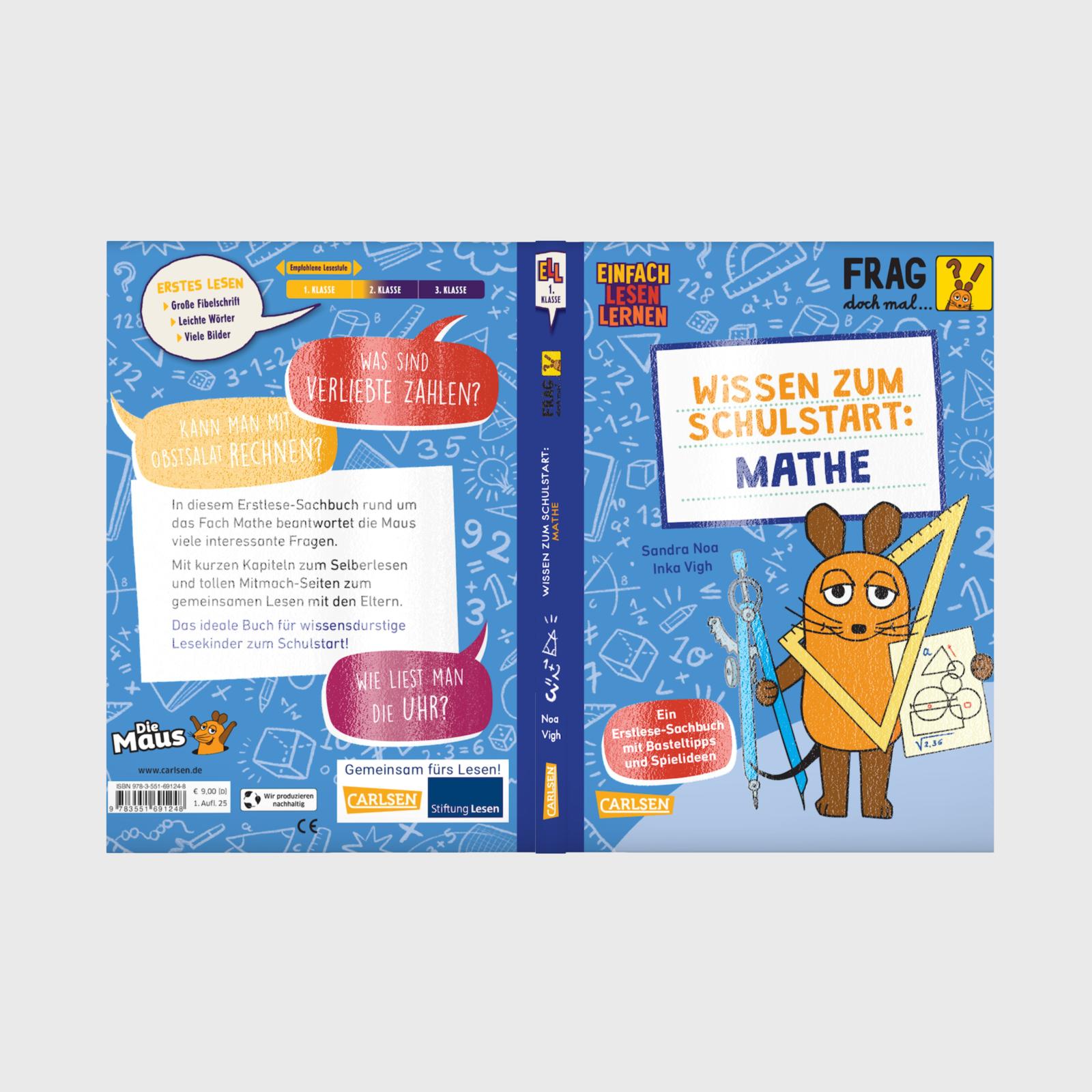 Frag doch mal ... die Maus: Wissen zum Schulstart: Mathe (Mängelexemplar)
