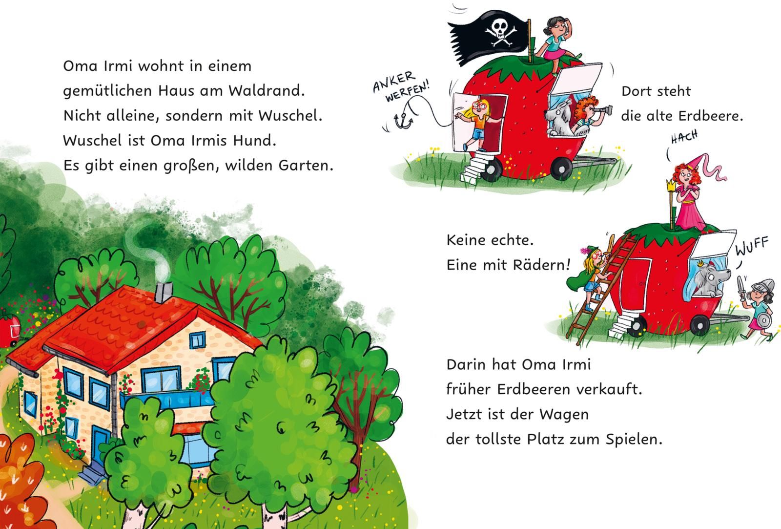 Die Erdbeermädchen - Einfach lesen lernen (Mängelexemplar)