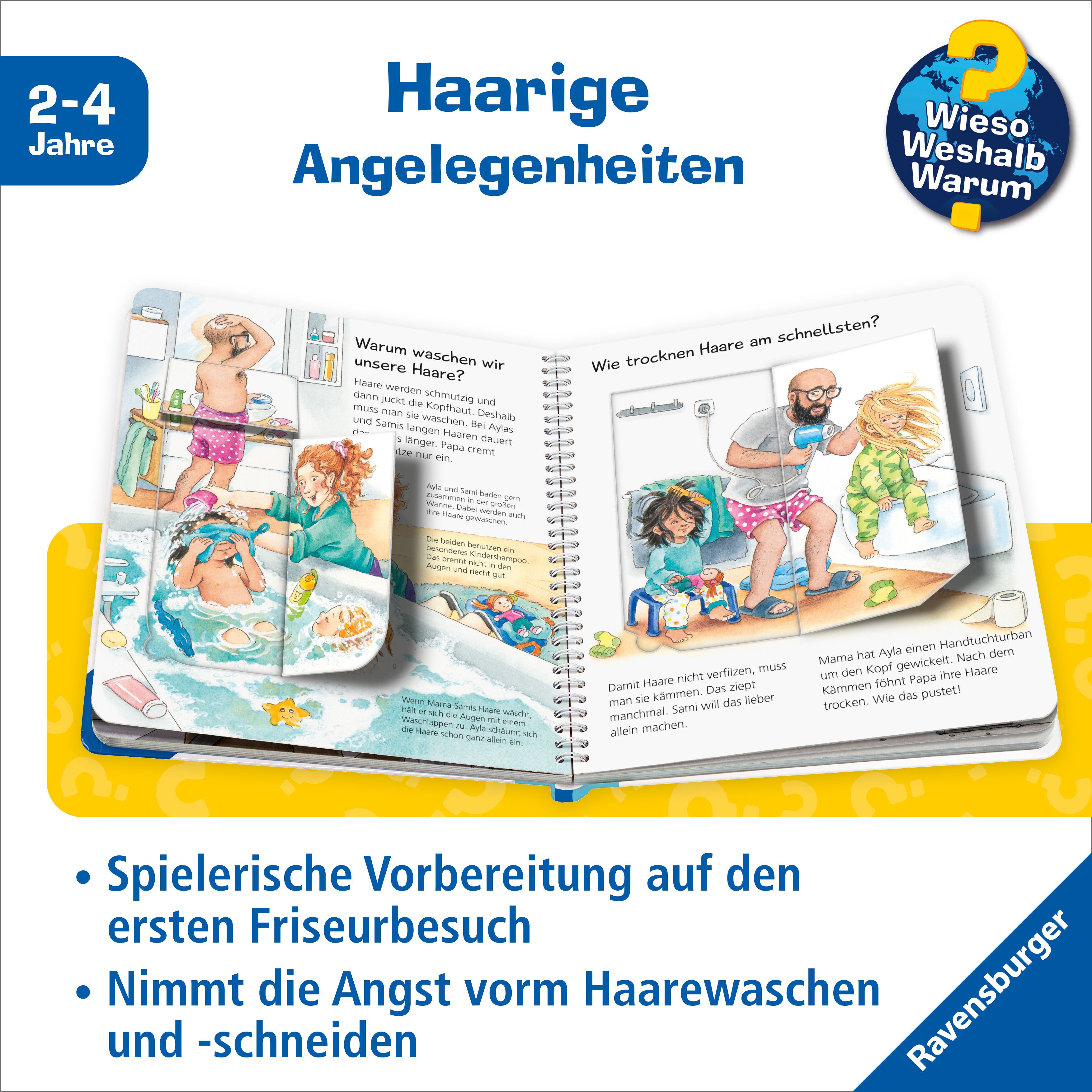 Wieso? Weshalb? Warum? junior, Band 79 - Kämmen, schneiden, Haare waschen (Mängelexemplar)