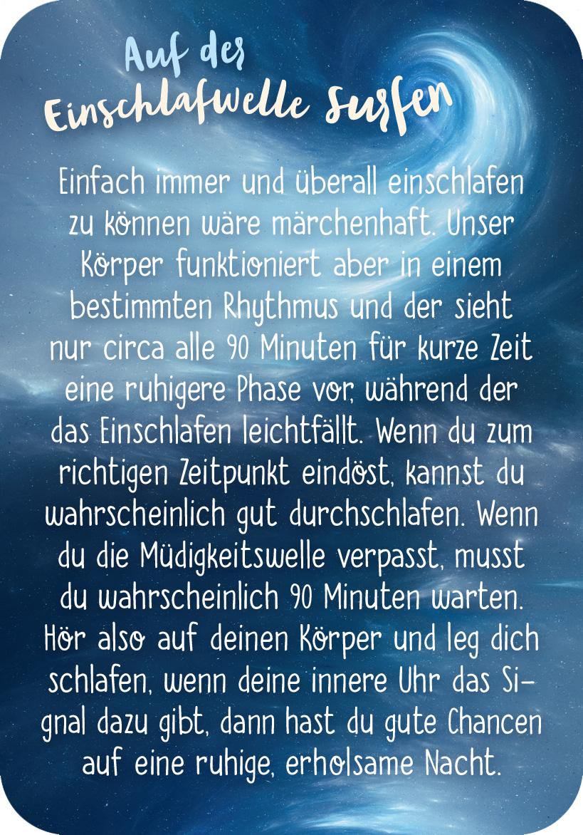 Schlaf gut! - 50 Einschlafkärtchen für dich
