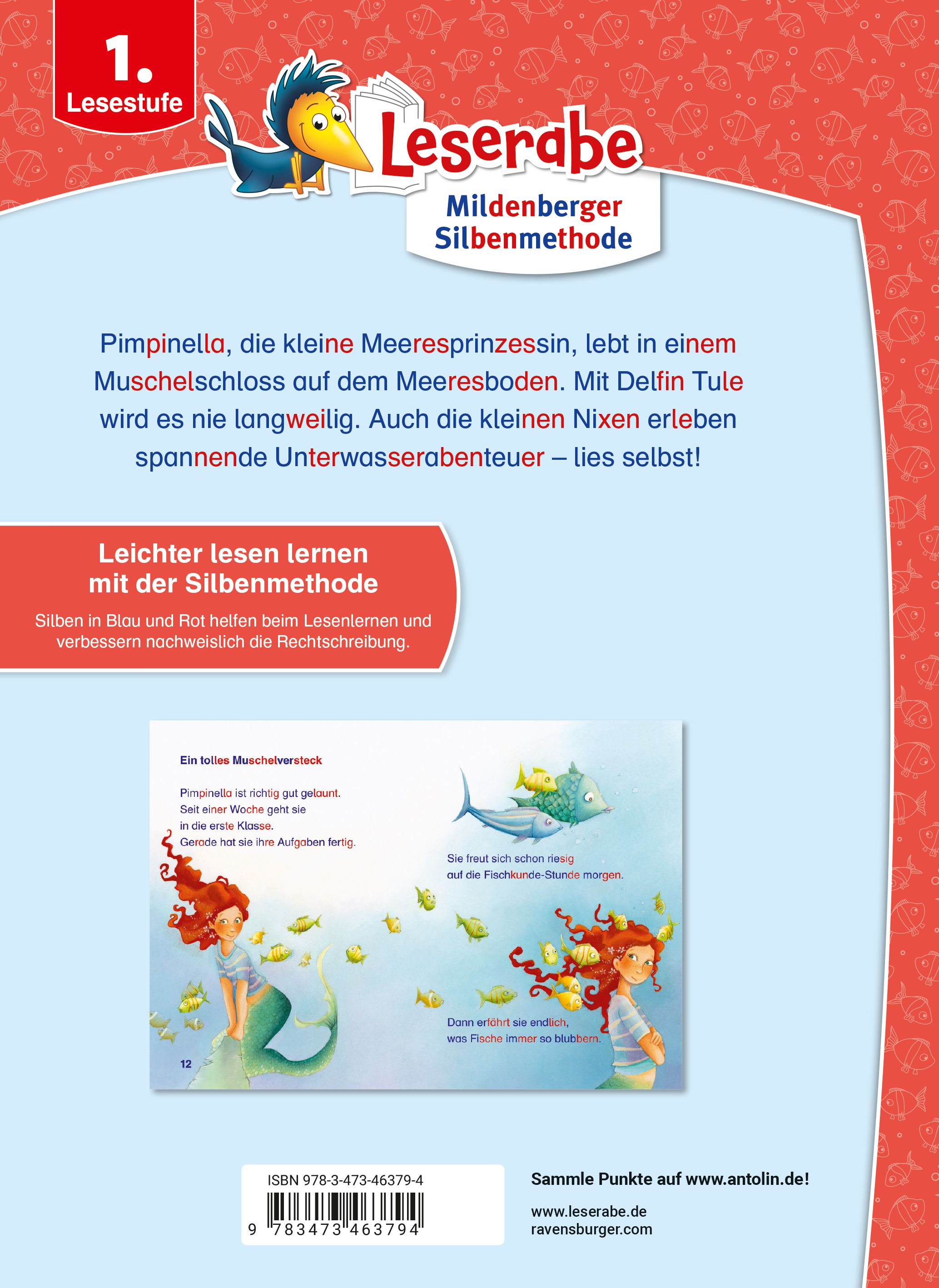 Leserabe Sonderausgaben - Geschichten von Meermädchen - Silbe für Silbe lesen lernen
