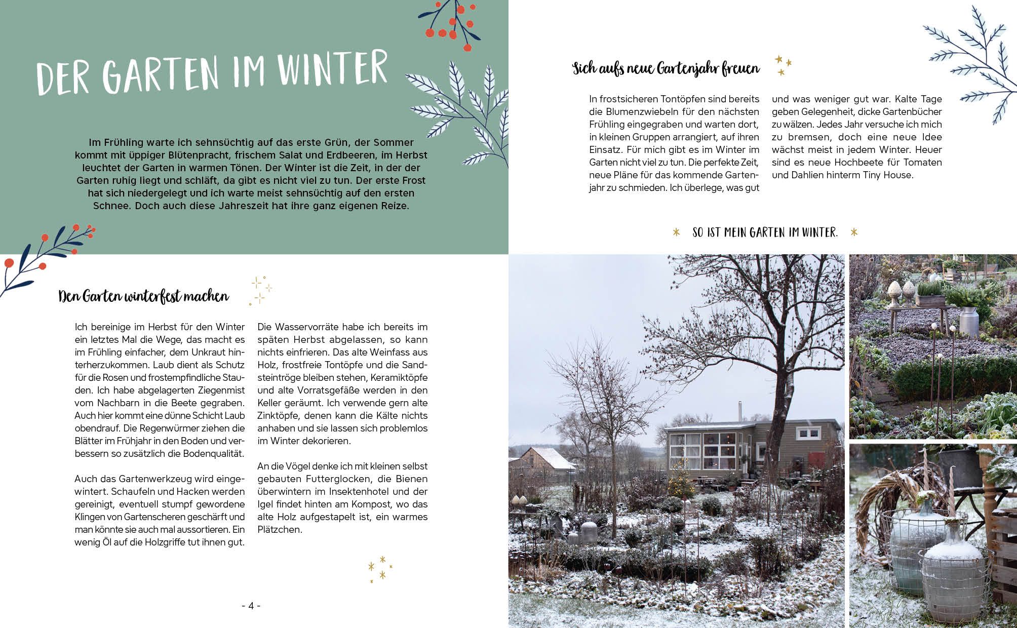 Mein Adventskalender-Buch: Gartendeko-Liebe (Mängelexemplar)