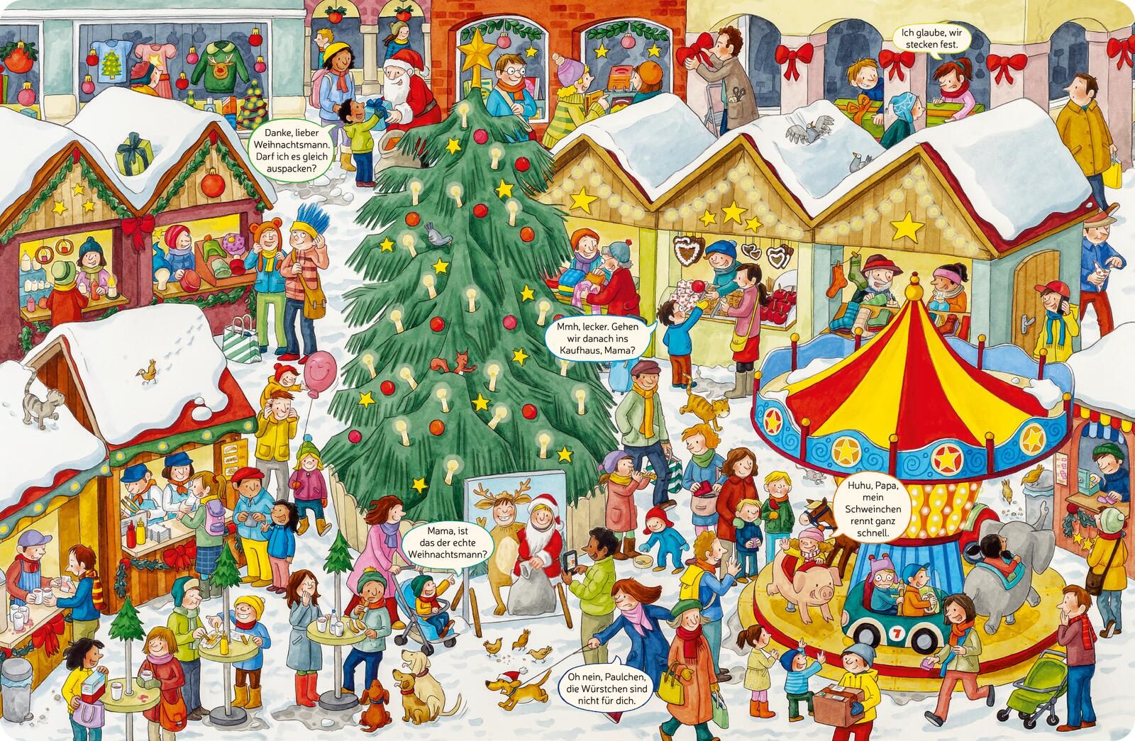 Mein Weihnachts-Wimmelbuch (Mängelexemplar)
