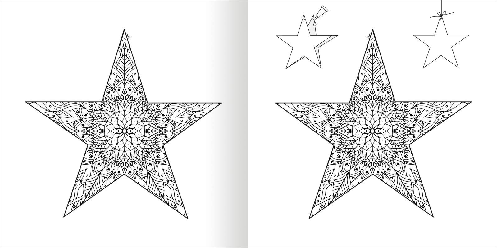 Ausmal-Adventskalender – Kreative Winterzeit