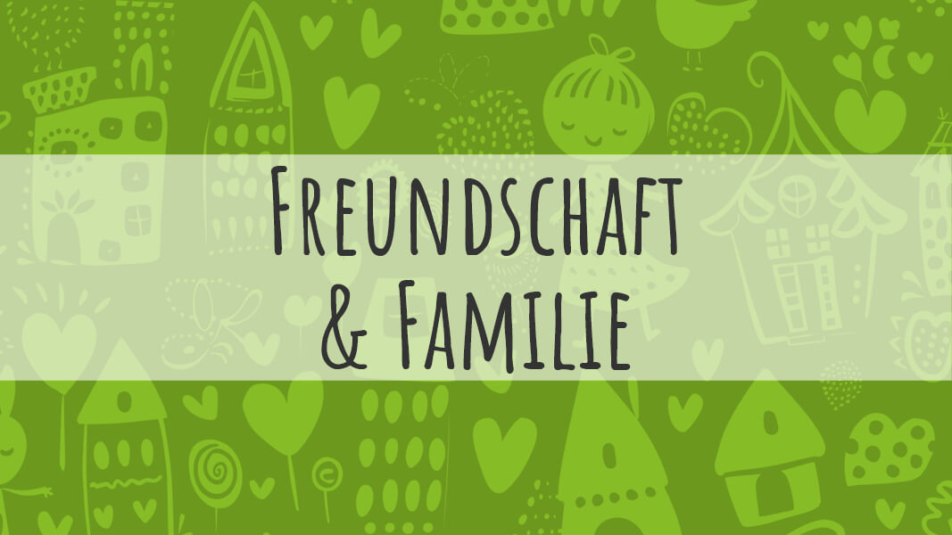 Kinderbücher zum Thema Freundschaft und Familie