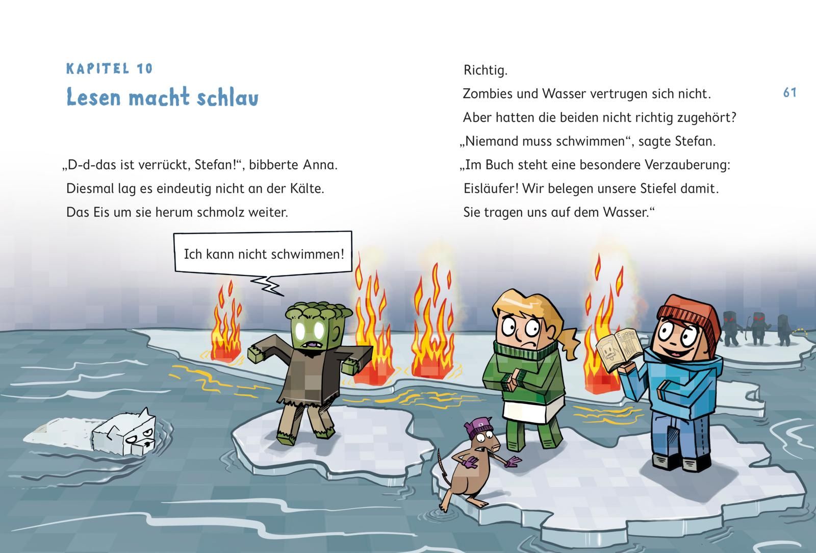Minecraft 10: Eiswanderer – bis die Zapfen schmelzen! (Mängelexemplar)