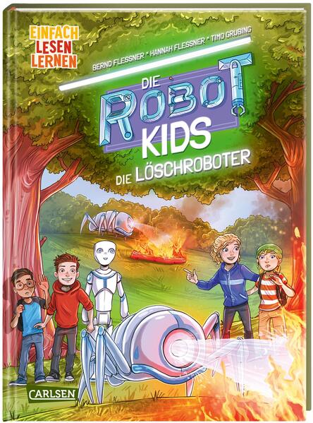 Die Robot-Kids: Die Löschroboter (Mängelexemplar)