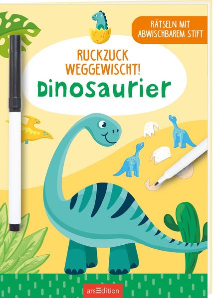 Ruckzuck weggewischt! Dinosaurier (Mängelexemplar)