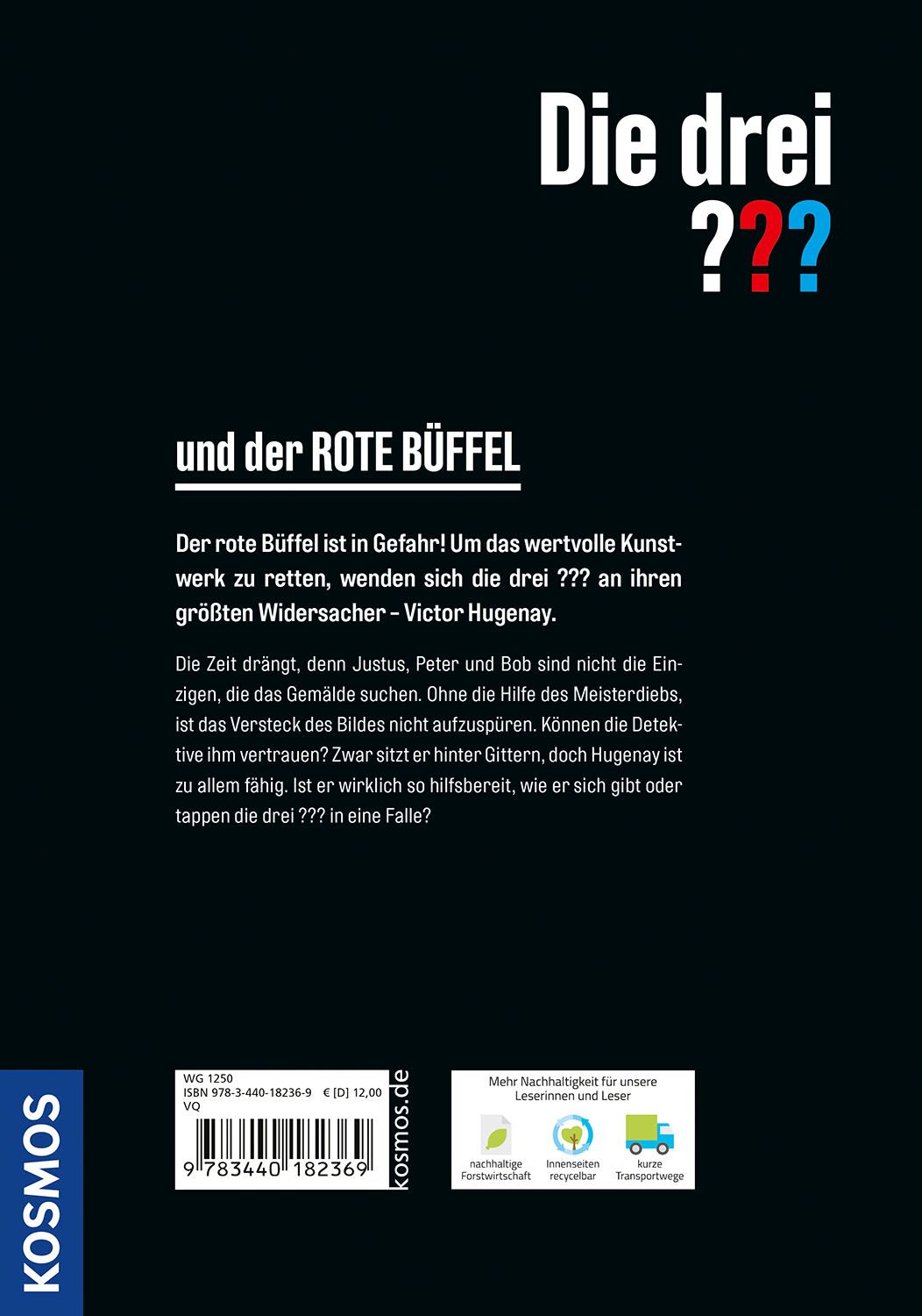 Die drei ??? und der rote Büffel (Mängelexemplar)