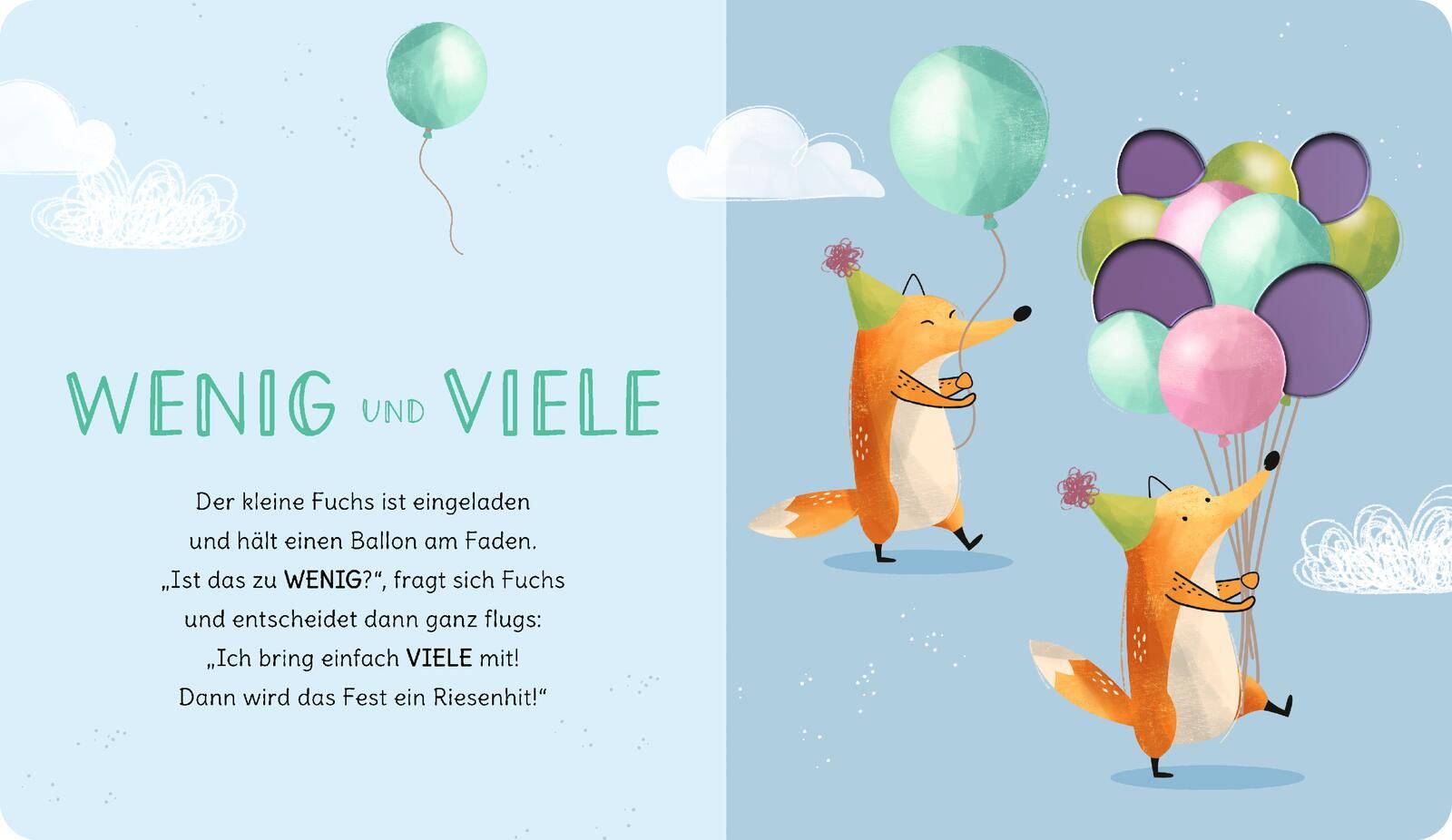 Schau und fühl mal, kleiner Fuchs!