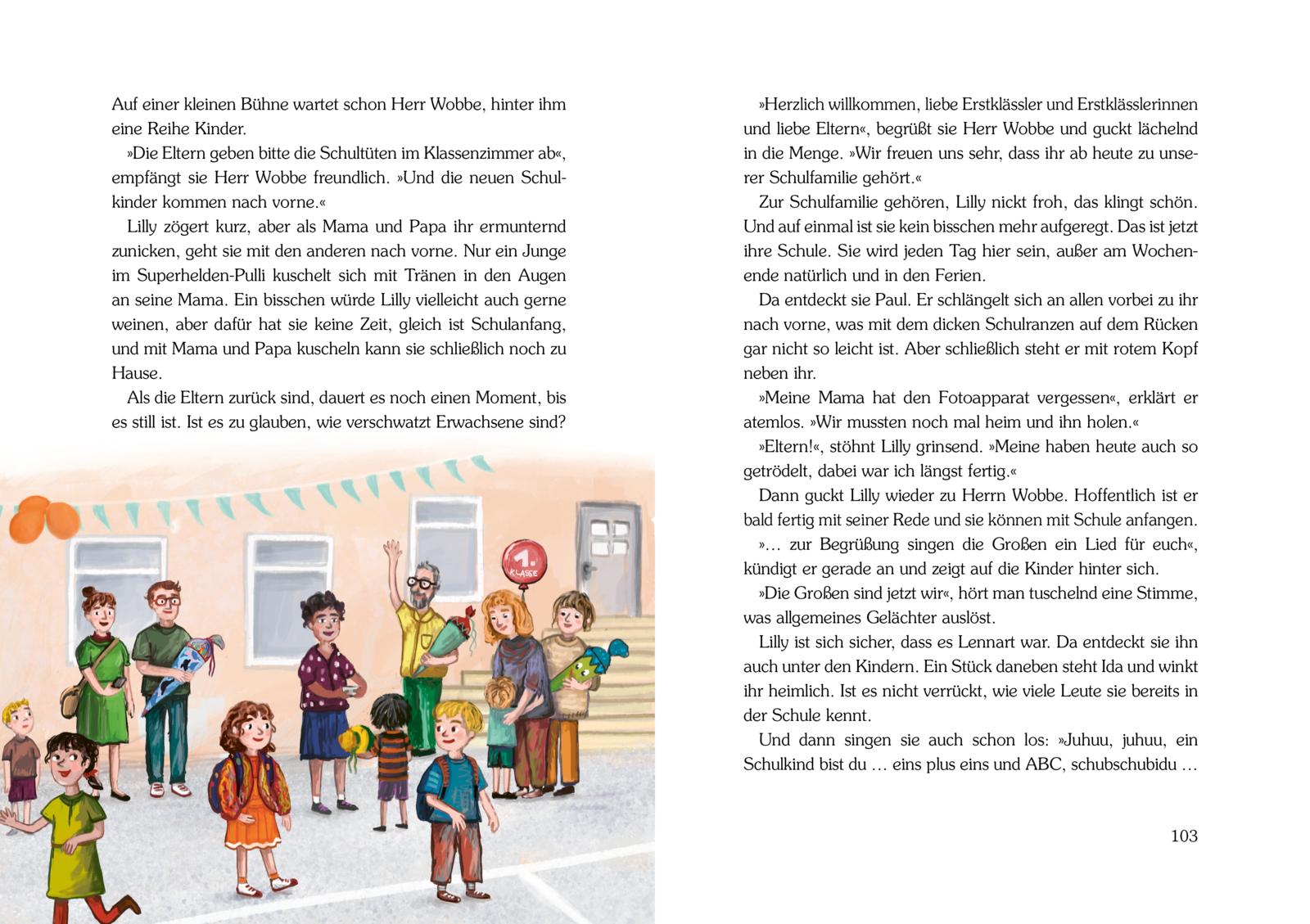 Holunderweg: Neues aus dem Holunderweg - Endlich Schulkind (Mängelexemplar)