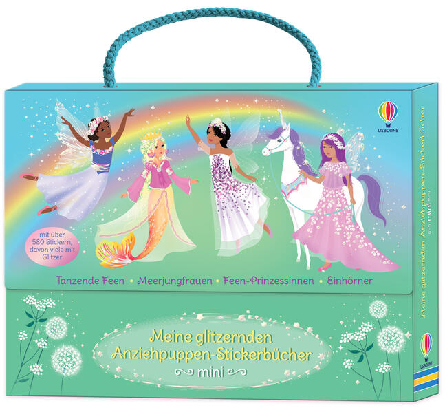 Meine glitzernden Anziehpuppen-Stickerbücher mini (Mängelexemplar)