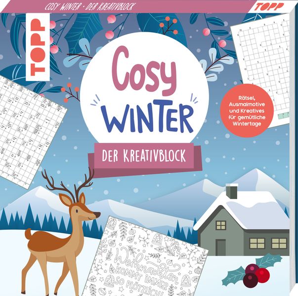 Cosy Winter. Der Kreativblock (Mängelexemplar)