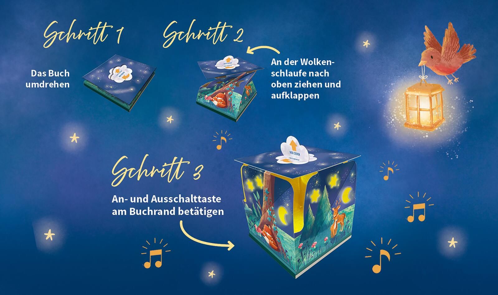 Ich schenk dir ein Licht! Schlaf, Kindlein, schlaf - Soundbuch (Mängelexemplar)