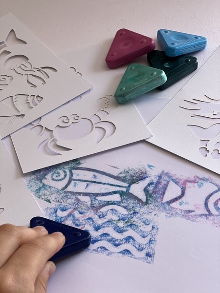 Magisches Wachsmal Kreativ Set - Unter Wasser