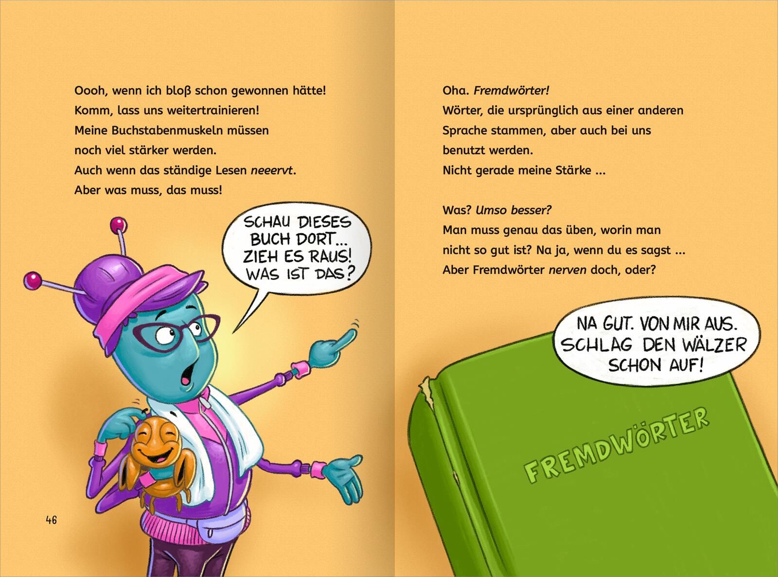Lesen NERVT! – Bücher? Voll anstrengend! (Lesen nervt! 3) (Mängelexemplar)