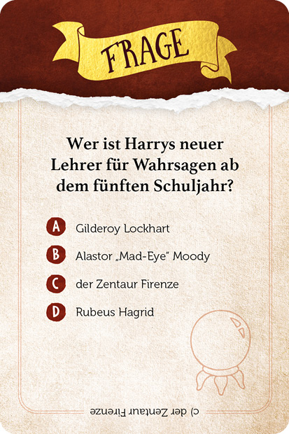 Kartenbox: Wer gewinnt den Hauspokal? Das Partyspiel für alle Harry Potter-Fans