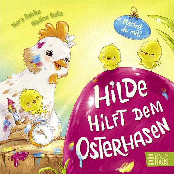 Hilde hilft dem Osterhasen (Pappbilderbuch) (Mängelexemplar)