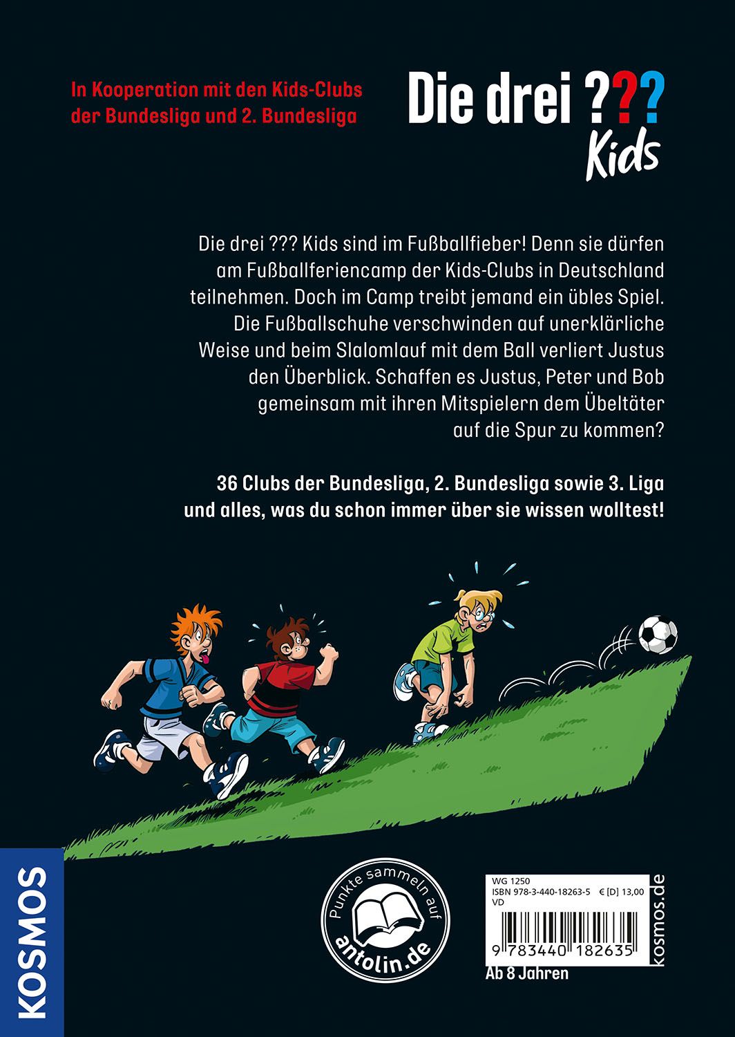 Die drei ??? Kids, Team Bundesliga (Mängelexemplar)