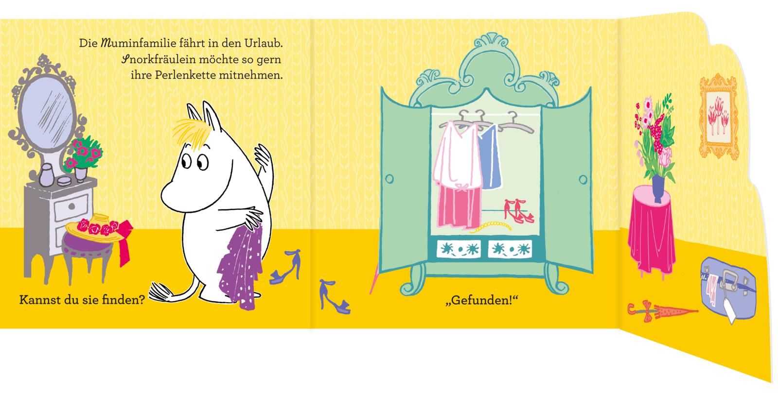 Mumins: Mein buntes Klappenbuch - Mit großformatigen Klappen
