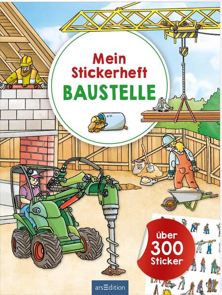 Mein Stickerheft Baustelle (Mängelexemplar)