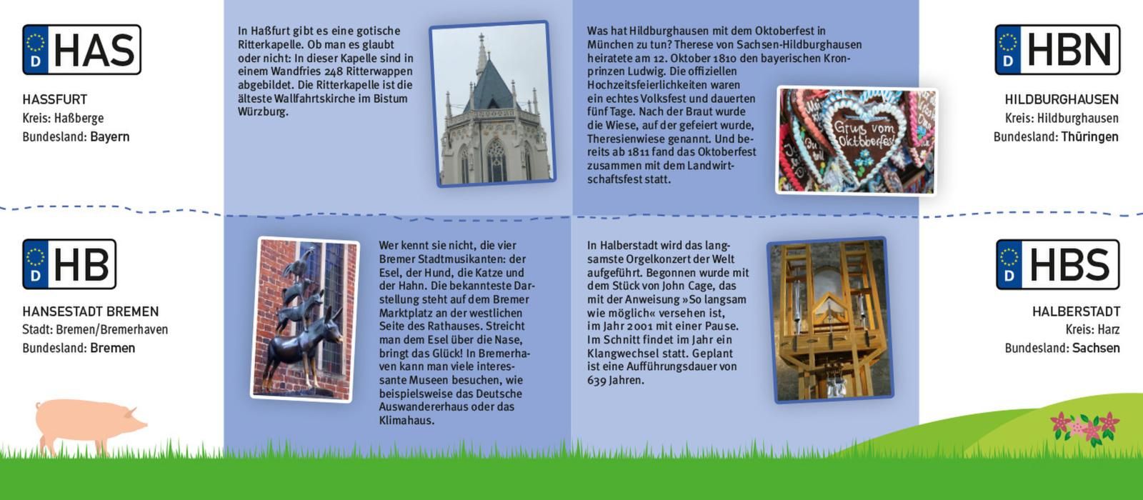 Autokennzeichen - Von Augsburg bis Zeitz (Mängelexemplar)