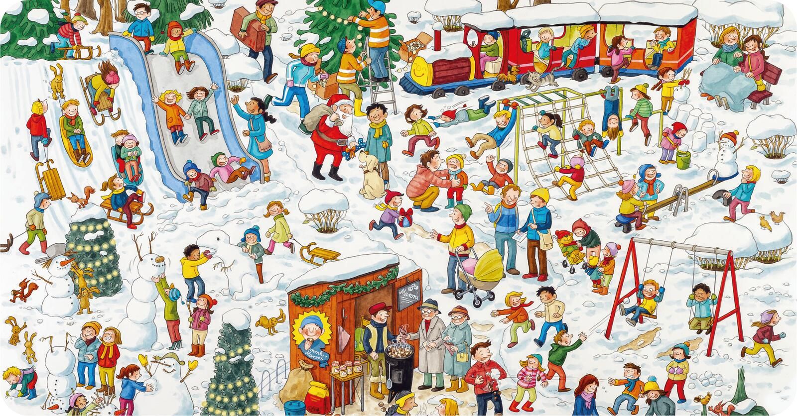 Mein Weihnachts-Wimmelbuch (Mängelexemplar)