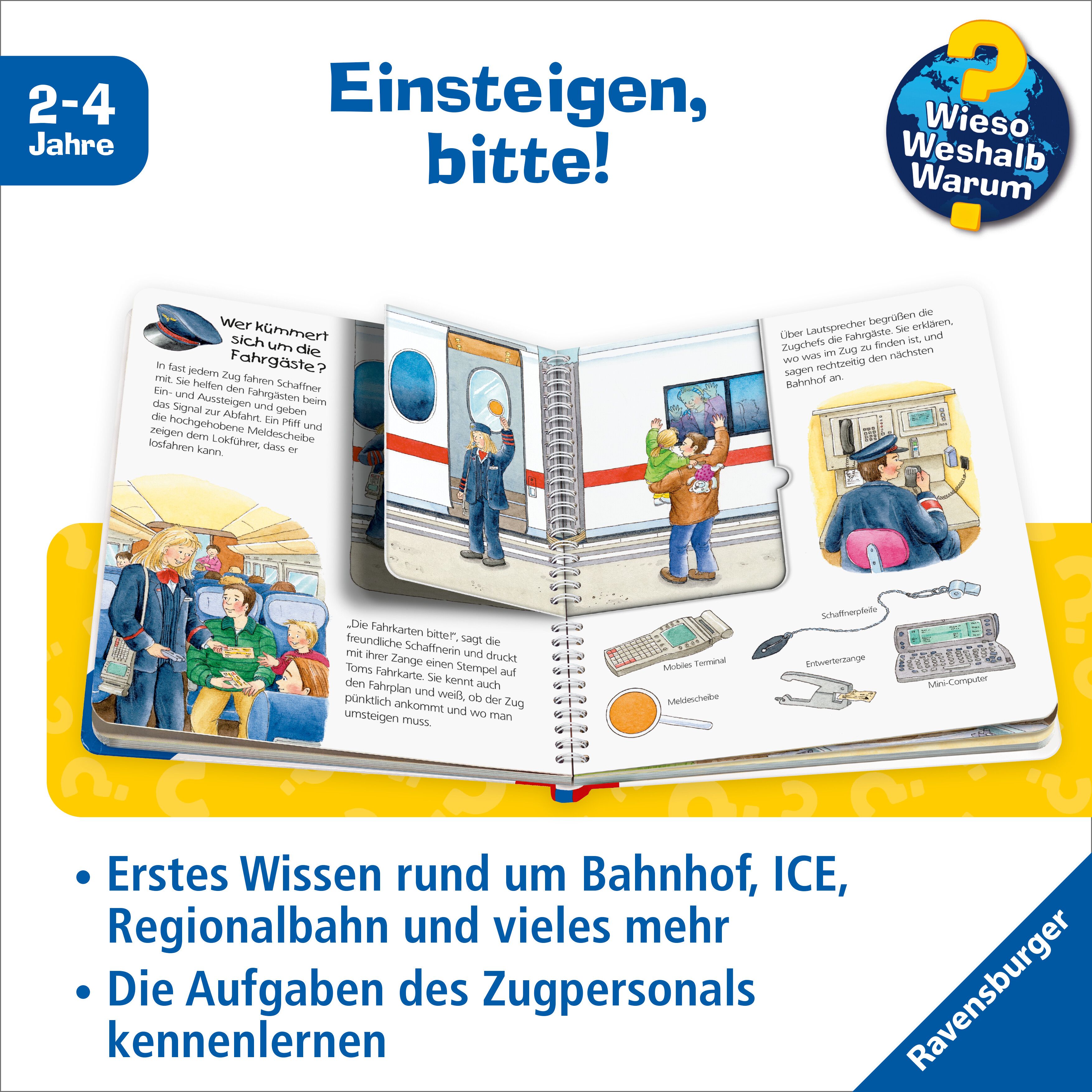 Wieso? Weshalb? Warum? junior, Band 9 - Die Eisenbahn (Mängelexemplar)
