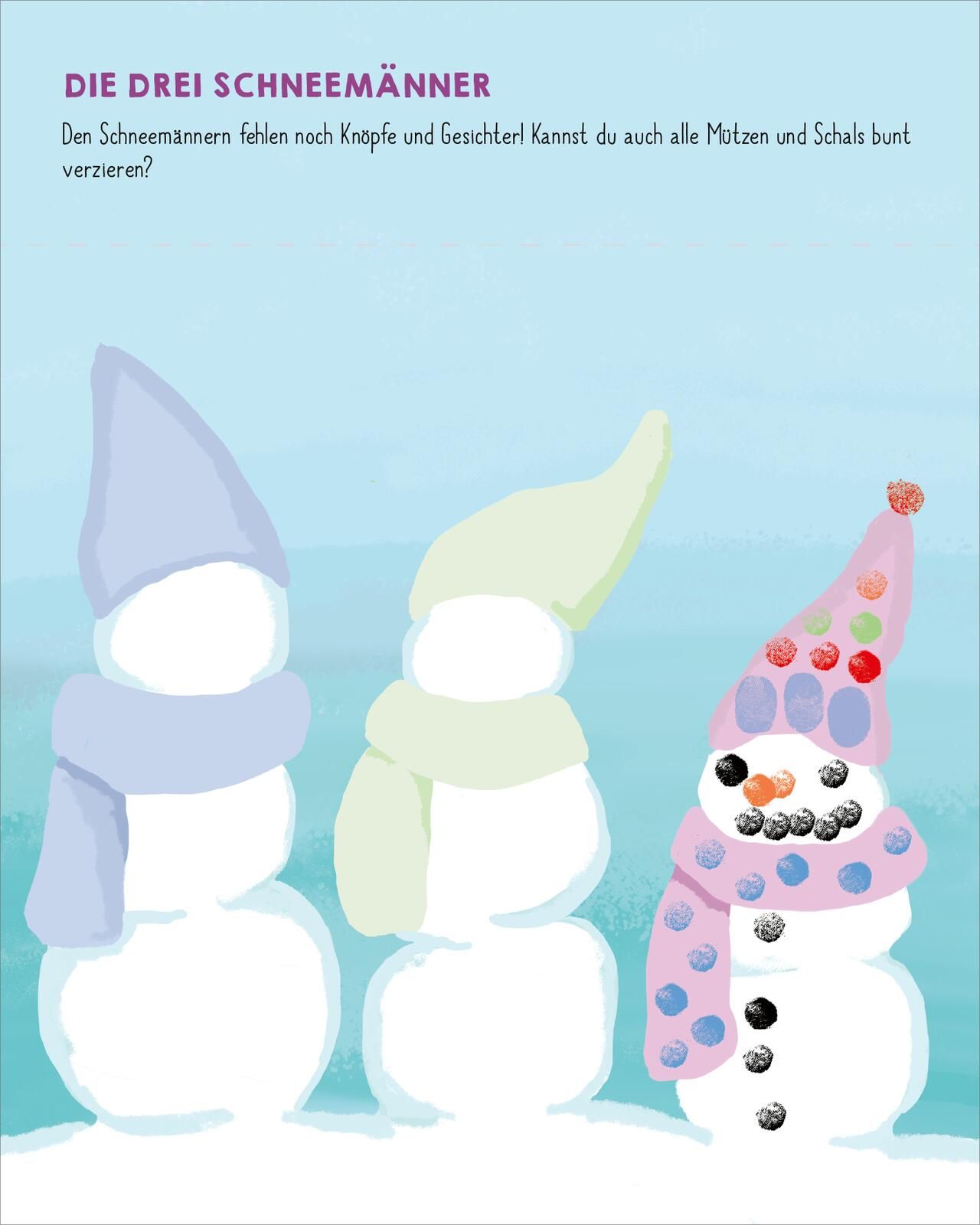 Meine allerersten Fingerstempel Winterwelt (Mängelexemplar)