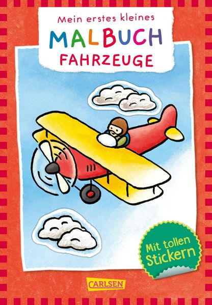 Mein erstes kleines Malbuch: Fahrzeuge (Mängelexemplar)