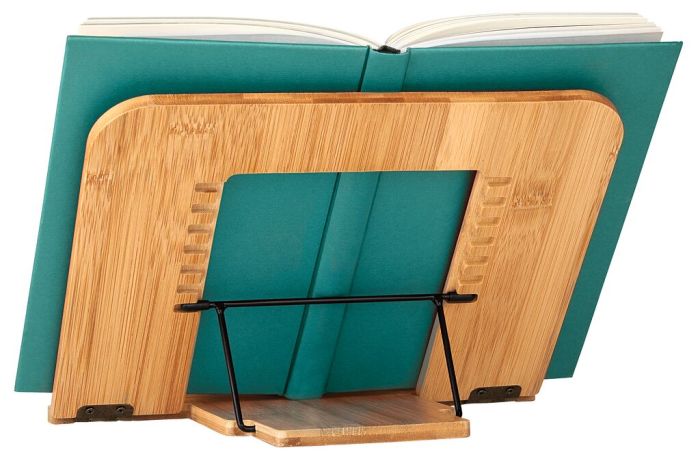 X_moses. libri_x Buchständer Bambus natur (Verpackung beschädigt)