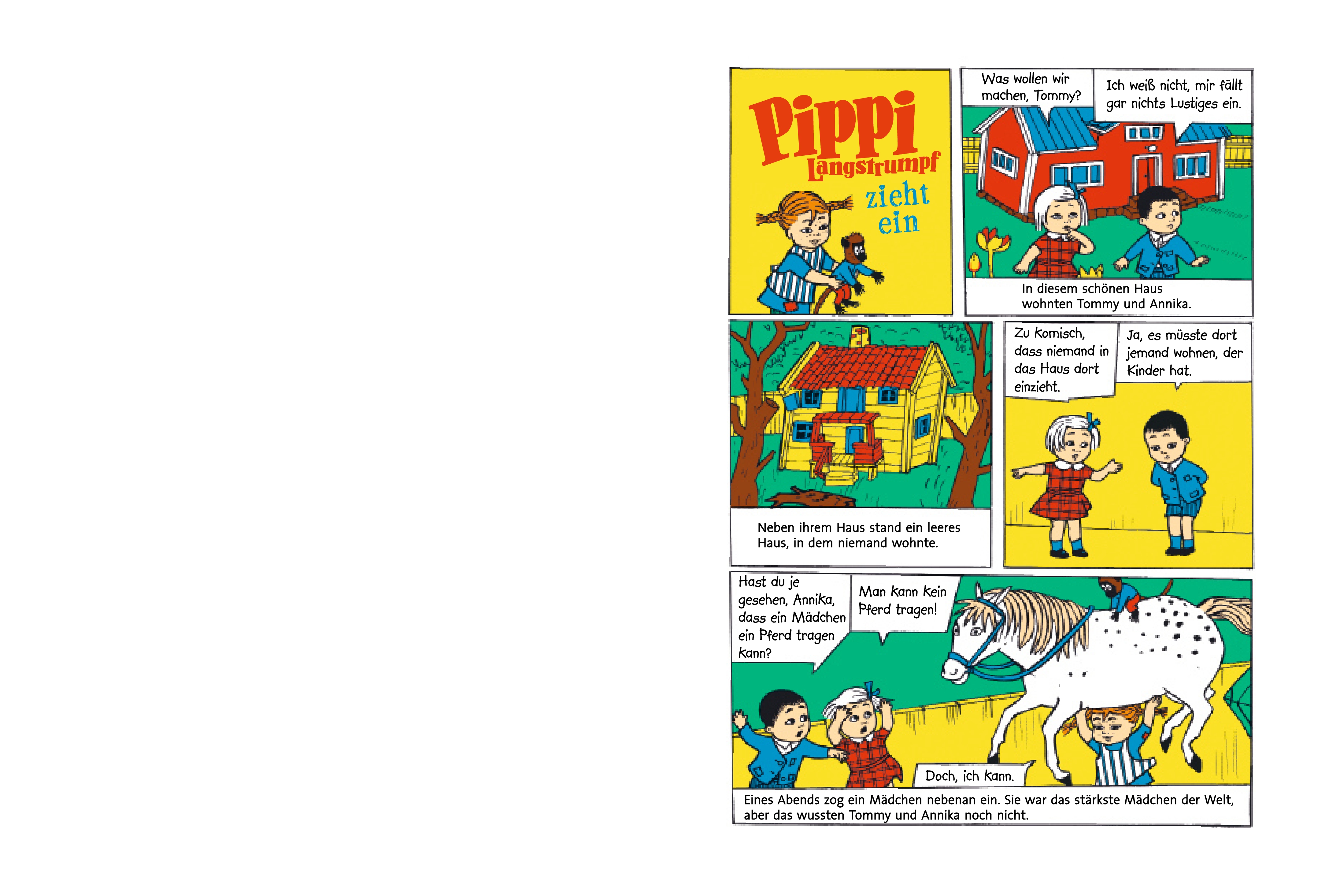 Pippi Langstrumpf. Der Comic