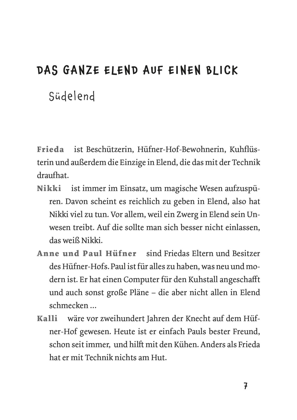 Frieda, Nikki und die Grenzkuh (Mängelexemplar)