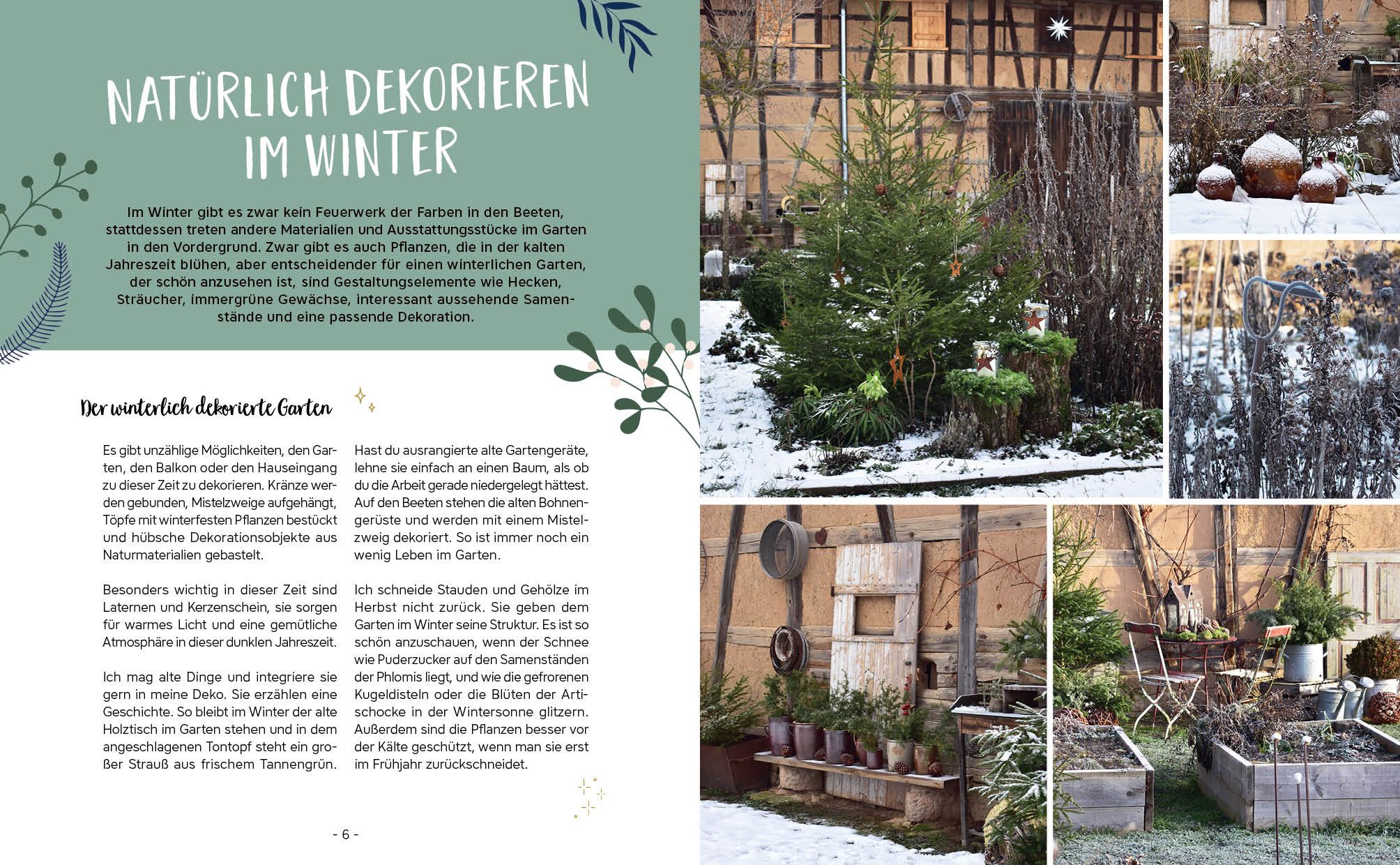 Mein Adventskalender-Buch: Gartendeko-Liebe (Mängelexemplar)
