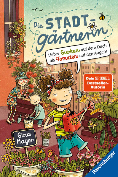 Die Stadtgärtnerin, Band 1 - Lieber Gurken auf dem Dach als Tomaten auf den Augen! (Mängelexemplar)