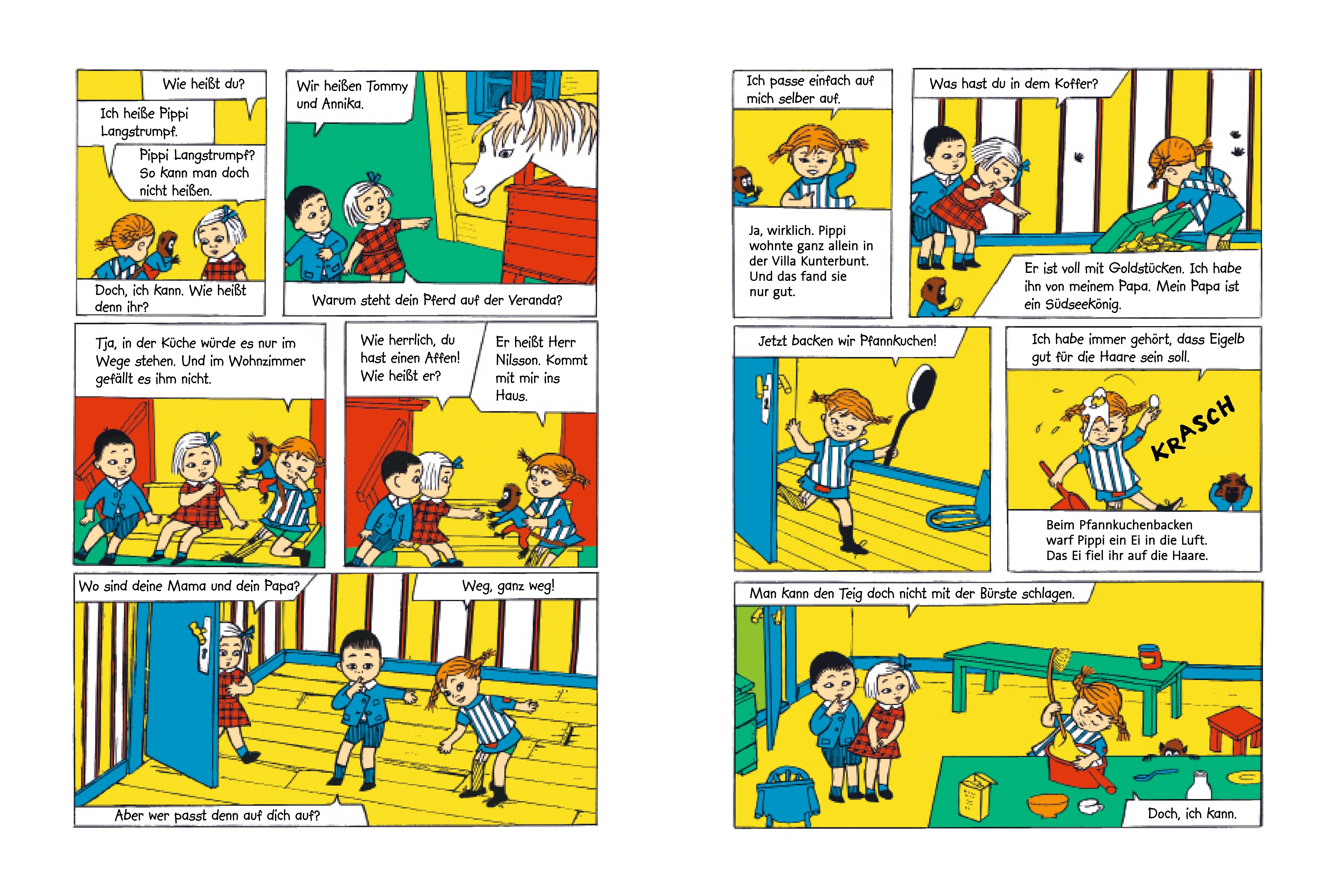 Pippi Langstrumpf. Der Comic