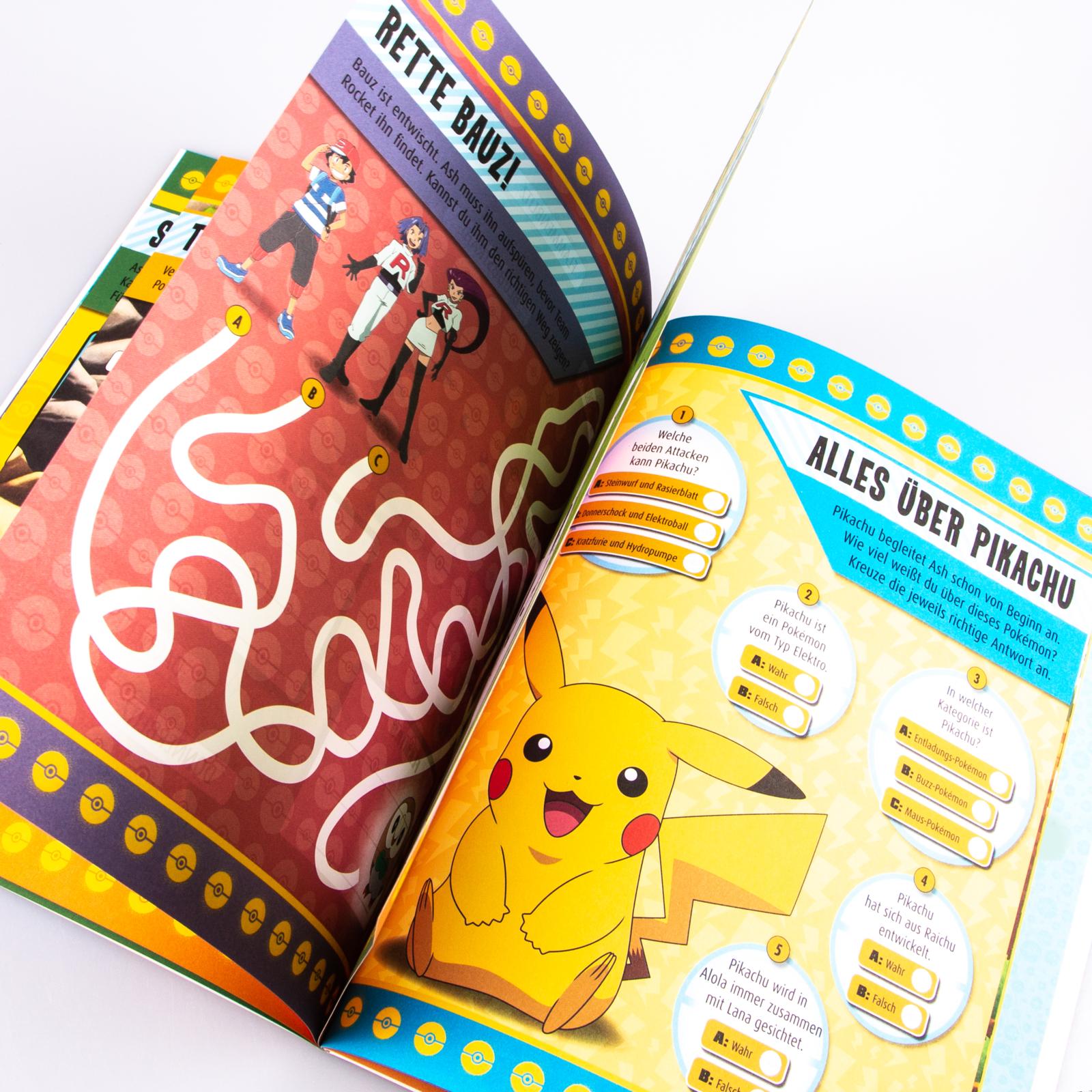 Pokémon: Mein ultimativer Spiel- und Malspaß - Mit mehr als 150 Stickern! (Mängelexemplar)