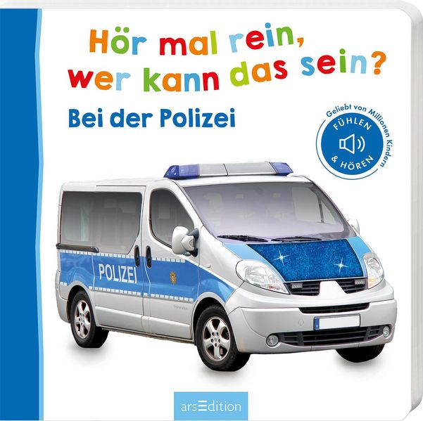 Hör mal rein, wer kann das sein? – Bei der Polizei - Soundbuch (Mängelexemplar)