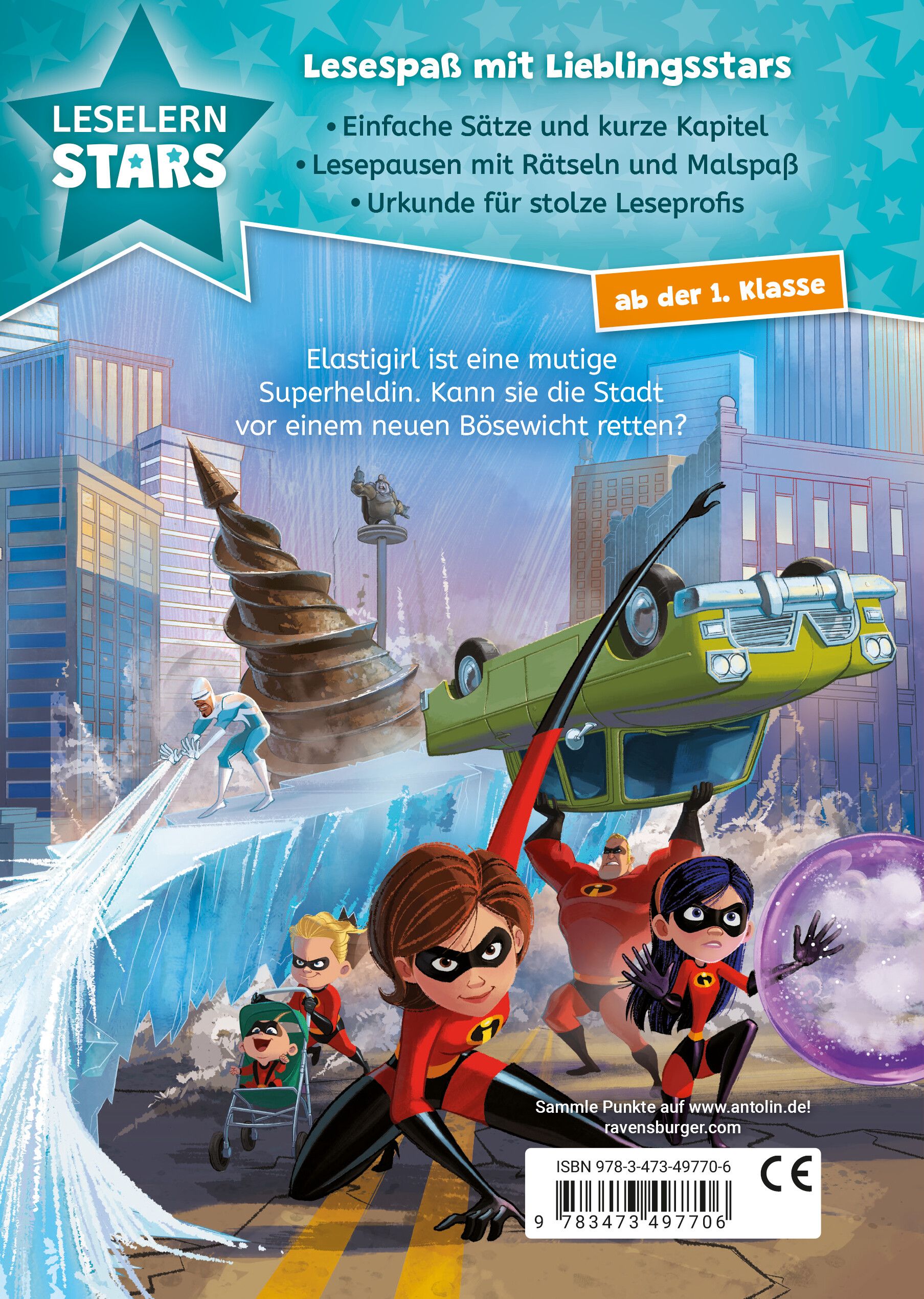 Leselernstars: Disney / Pixar - Die Unglaublichen 2 (Mängelexemplar)