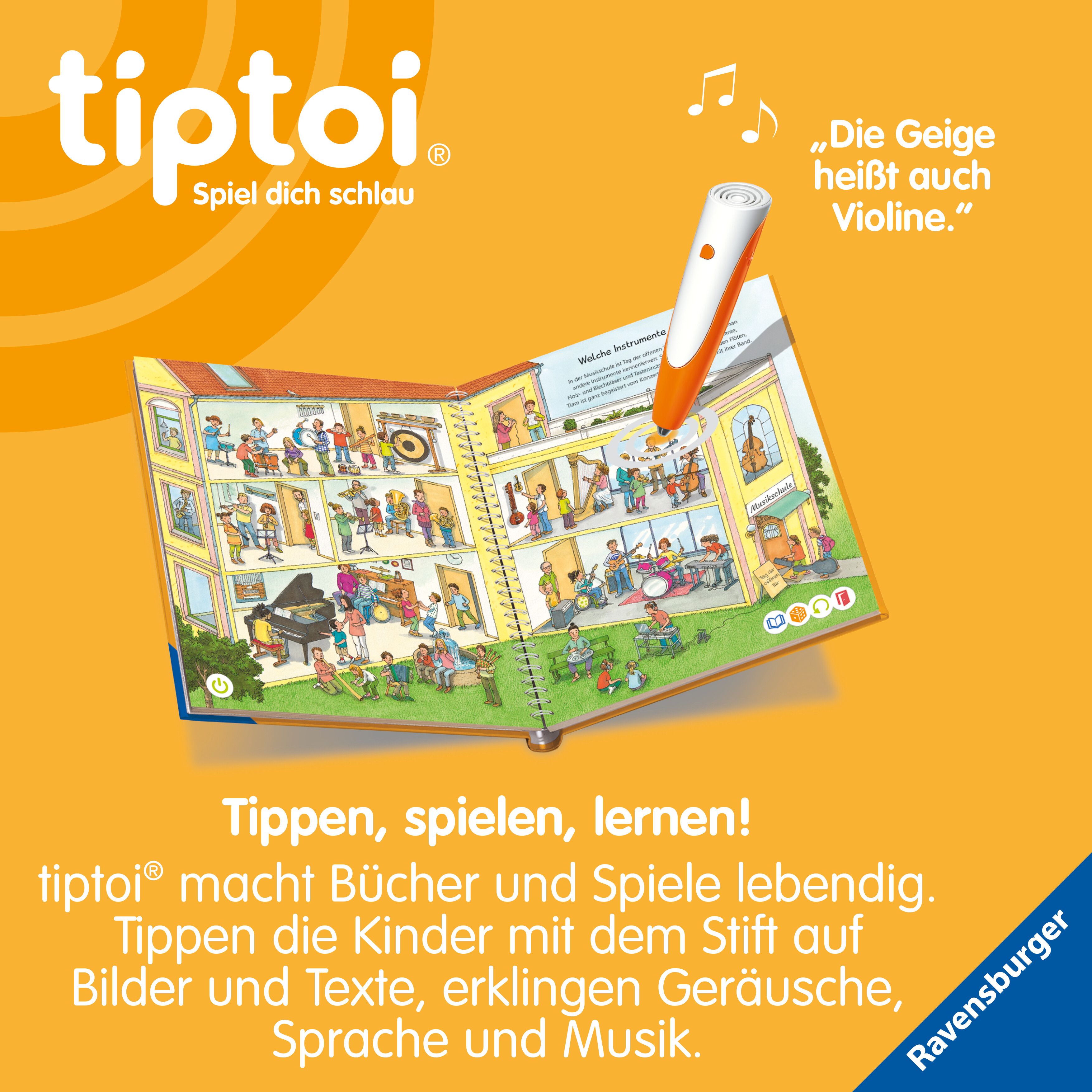 tiptoi® Wieso? Weshalb? Warum? - Wir entdecken die Musik (Mängelexemplar)