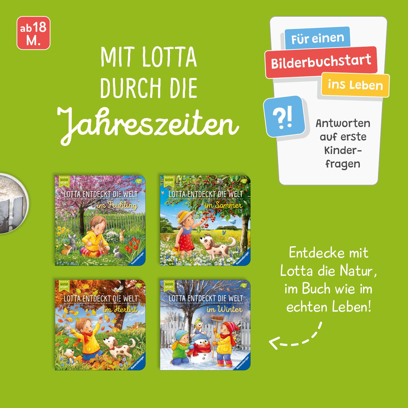 Lotta entdeckt die Jahreszeiten (Mängelexemplar)