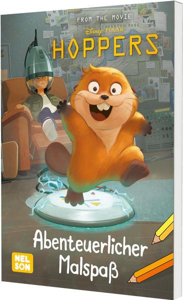 Disney Kreative Beschäftigung: Hoppers: Malblock zum Film (Mängelexemplar)