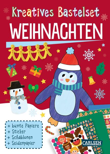 Bastelset für Kinder: Kreatives Bastelset: Weihnachten (Mängelexemplar)